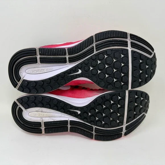 Nike Zoom Pegasus 33 Running Shoes Pink Grey Women's Size 9 - Picture 14 of 15
